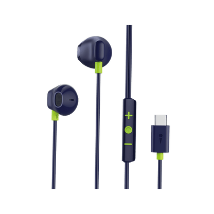 oraimo Halo Airy Tipo-C Fones de Ouvido Semi-Intra-Auriculares com Fio