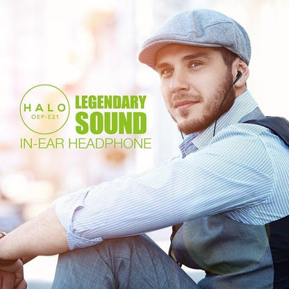 oraimo Halo 2S Fones de Ouvido de Meia entrada com Fio