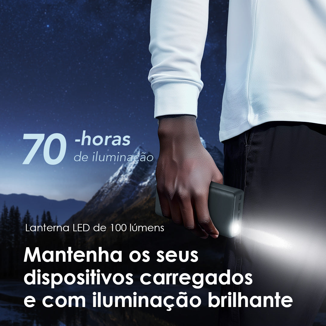 oraimo PowerBox 300 Lit Bateria externa de 30000mAh e 15W