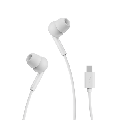 CONCH 2C oraimo wired earphone OEP-320C-WHITE