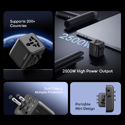 oraimo PowerOmni 25 Travel Adapter