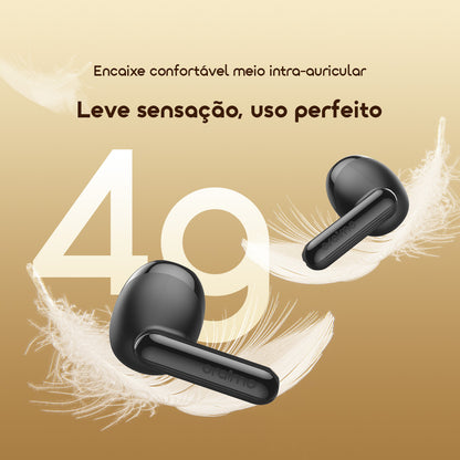 oraimo SpaceBuds Air Fones de Ouvido True Wireless com Localizador Inteligente e 38 Horas de Duração