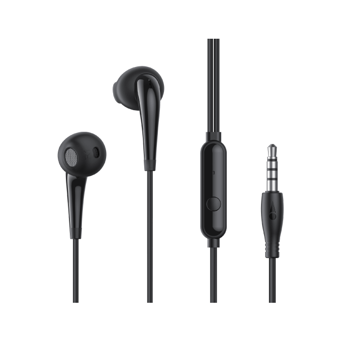 oraimo Halo 2S Fones de Ouvido de Meia entrada com Fio