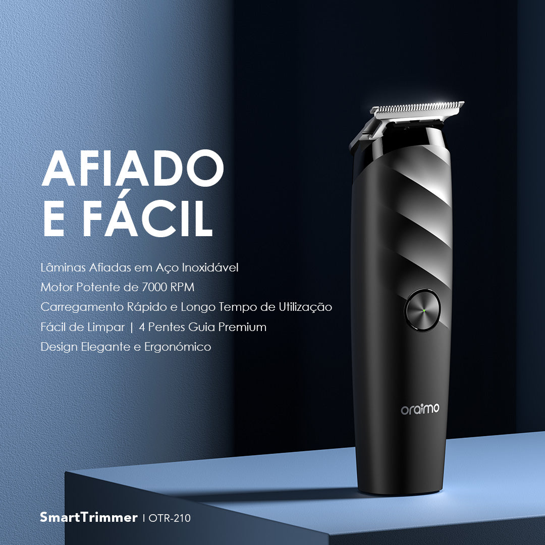 oraimo SmartTrimmer Home Aparador elétrico potente sem fios