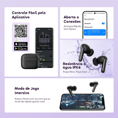 oraimo SpaceBuds Lite Sound360 Anti-Lost True Wireless Earbuds